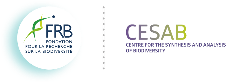 Enlarged view: Fondation pour la recherche sur la biodiversité and centre for the synthesis and analysis of biodiversity